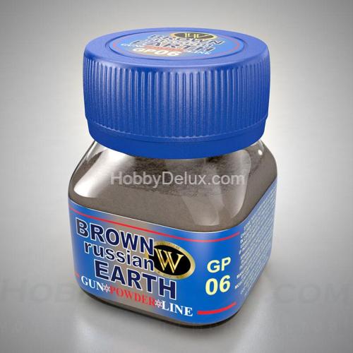WILDER GP-06 Сухой пигмент - РУССКАЯ КОРИЧНЕВАЯ ЗЕМЛЯ