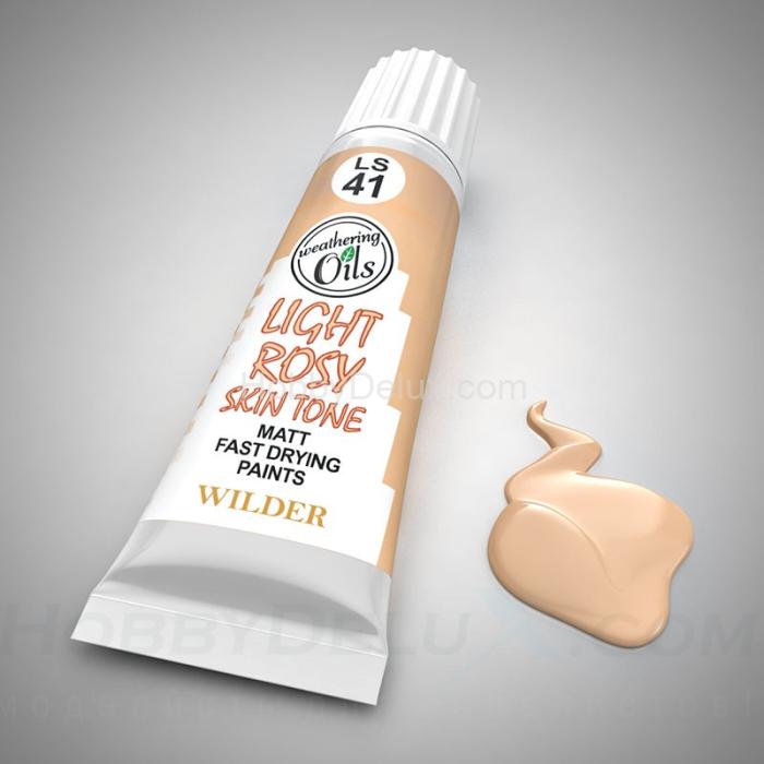 WILDER LS-41 Масляная краска - СВЕТЛЫЙ РОЗОВЫЙ ТЕЛЕСНЫЙ HDF-LS-41