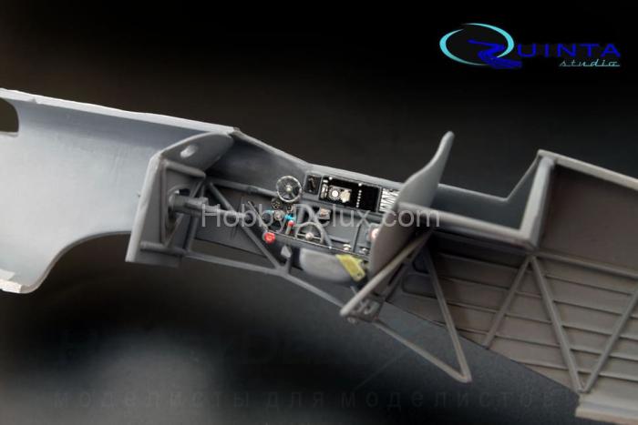 3D Декаль интерьера кабины Як-1 (средние серии) (для модели Моделсвит/ЮФ)3 QD48003-Pro