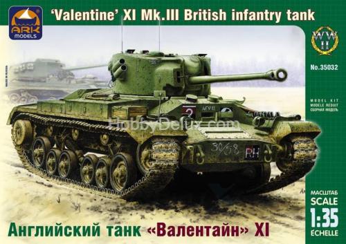 Английский пехотный танк "Валентайн" XI
