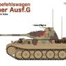 RFM (RYEFIELD MODEL) RM5089 1:35 Немецкий средний танк Panzerbefehlswagen Panther Ausf.G с рабочими траками