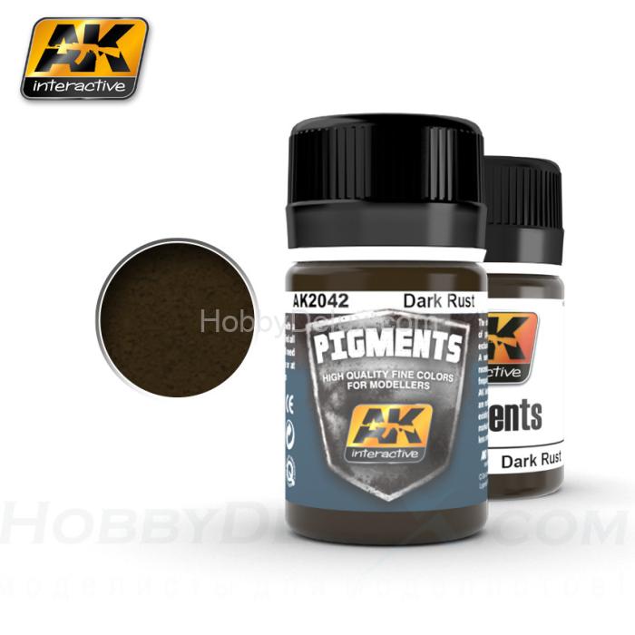AK2042 AK Interactive DARK RUST PIGMENT (пигмент темная ржавчина) AK2042