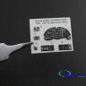 3D Декаль интерьера кабины Як-1Б (для модели Моделсвит)1 QD48004-Dash