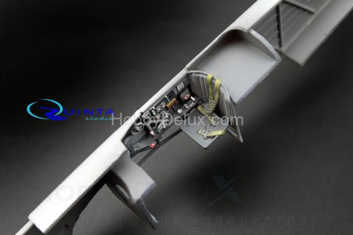 3D Декаль интерьера кабины Як-1Б (для модели Моделсвит)1 QD48004-Dash