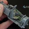 3D Декаль интерьера кабины P-51D поздний для модели Tamiya QD32004