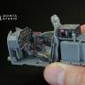 3D Декаль интерьера кабины P-51D поздний для модели Tamiya QD32004