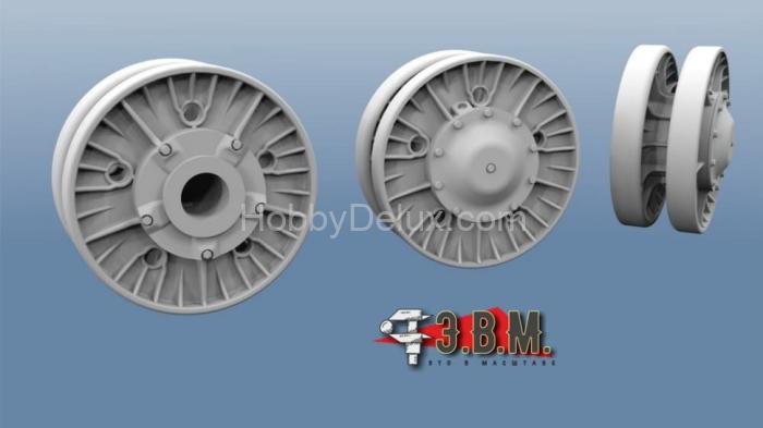 ИС-3М опорные катки 1/35 RS35009