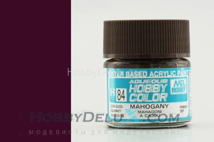 Краска акриловая Hobby Color - H084 Mahogany H84