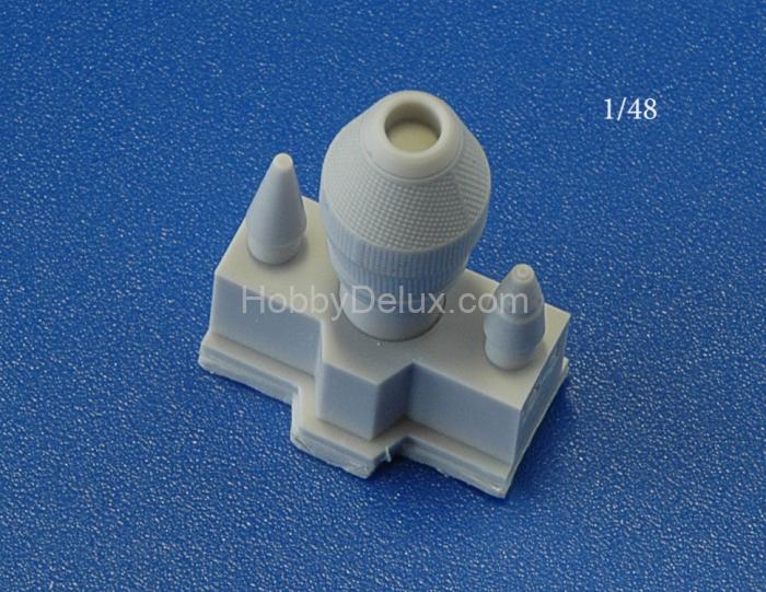 НАР С-25-0 с осколочной БЧ и пусковым устройством О-25Л AMC48015-3