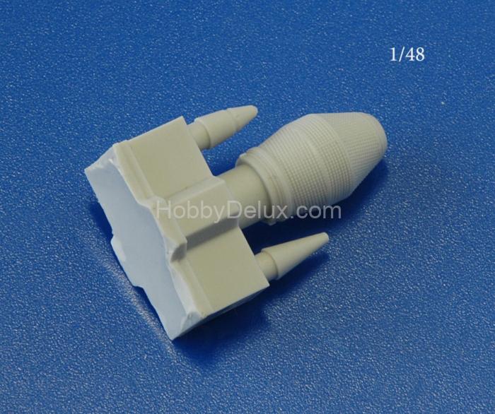 НАР С-25-0 с осколочной БЧ и пусковым устройством О-25Л AMC48015-3