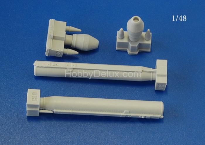 НАР С-25-0 с осколочной БЧ и пусковым устройством О-25Л AMC48015-3