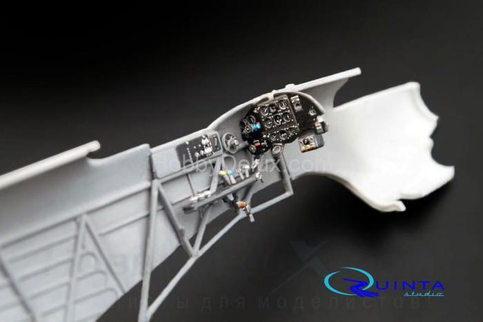 3D Декаль интерьера кабины Як-1Б (для модели Моделсвит)2 QD48004-Base