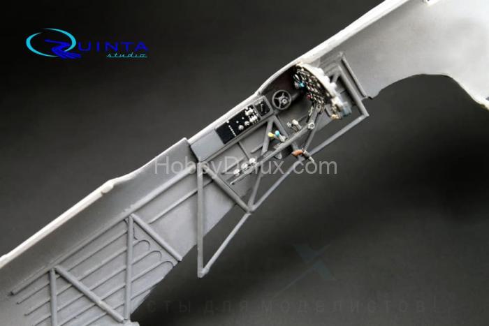 3D Декаль интерьера кабины Як-1Б (для модели Моделсвит)2 QD48004-Base