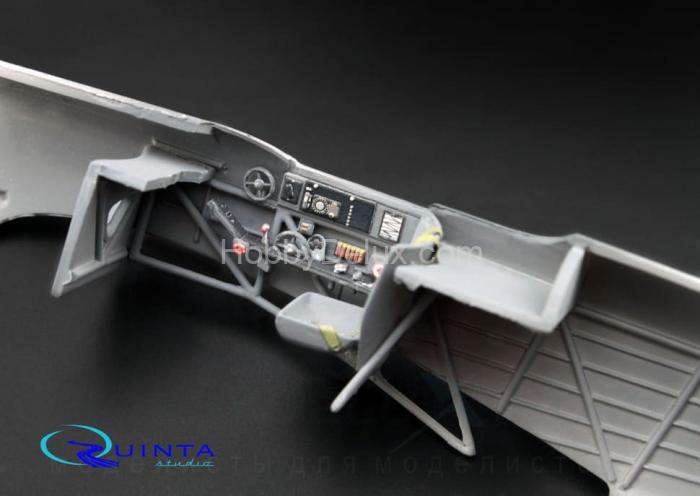 3D Декаль интерьера кабины Як-1Б (для модели Моделсвит)2 QD48004-Base