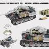 RFM (RYEFIELD MODEL) RM5100 1:35 Немецкий танк Tiger I MID. (средняя модификация) 2 в 1 с полным интерьером и рабочими траками 