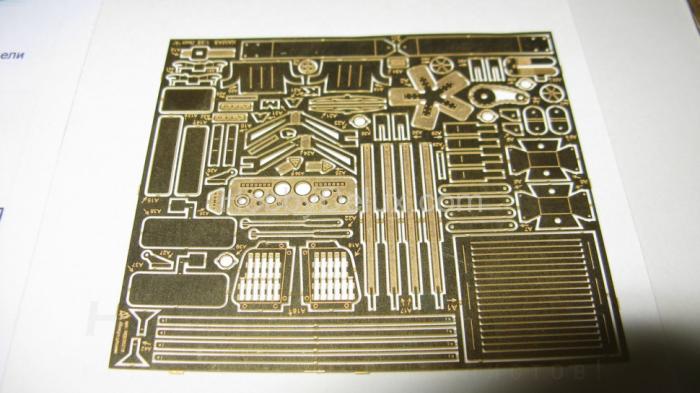 Набор фототравления для КАМАЗ от ICM МД035218