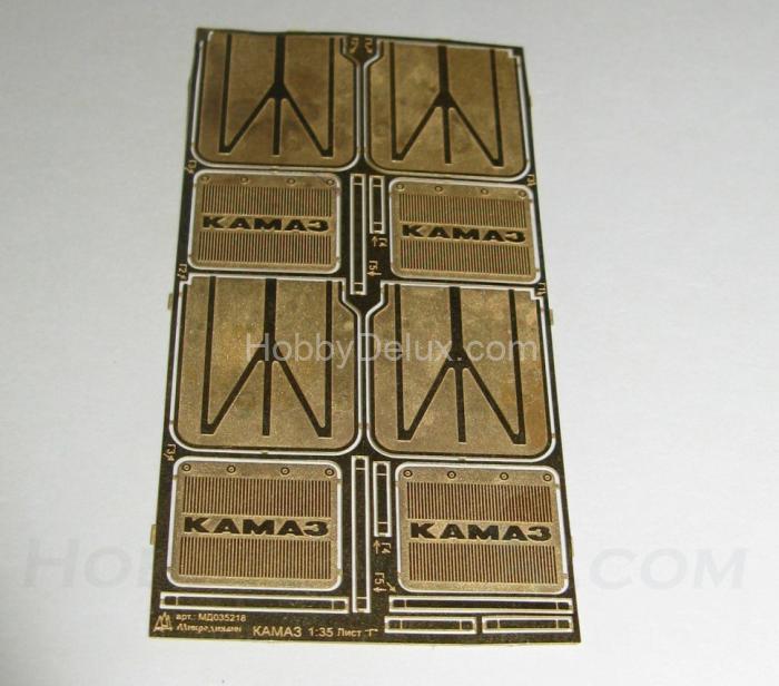 Набор фототравления для КАМАЗ от ICM МД035218