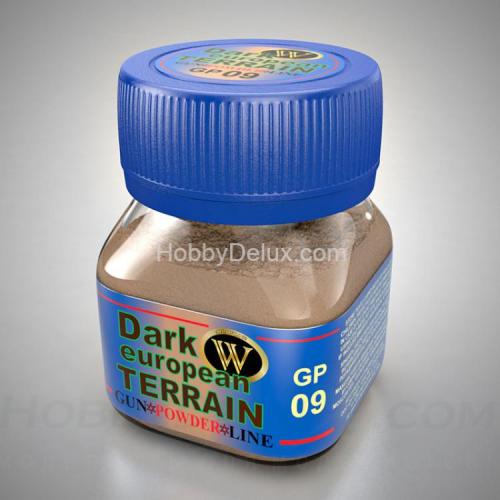 WILDER GP-09 Сухой пигмент - ТЁМНЫЙ ЕВРОПЕЙСКИЙ ГРУНТ