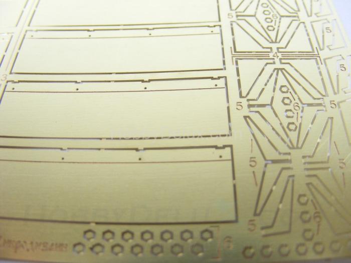 Набор фототравления для Sd.Kfz.181 Tiger. Юбки поздние МД035246