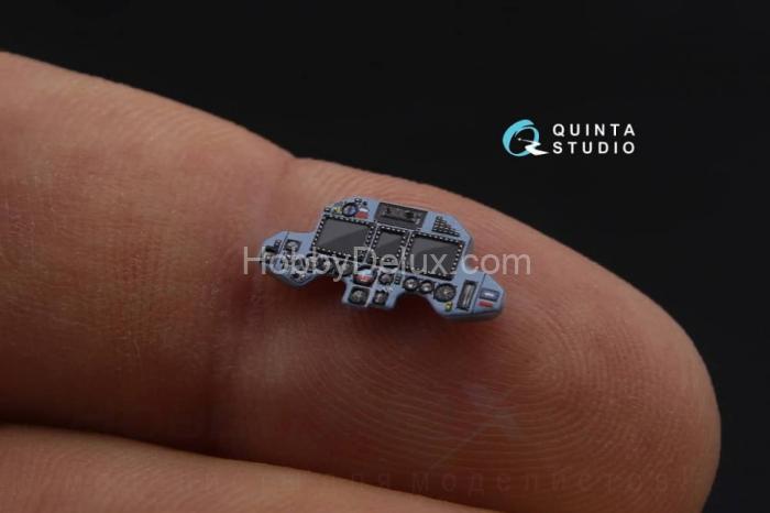 3D Декаль интерьера кабины Су-27СМ для модели Звезда QD72011