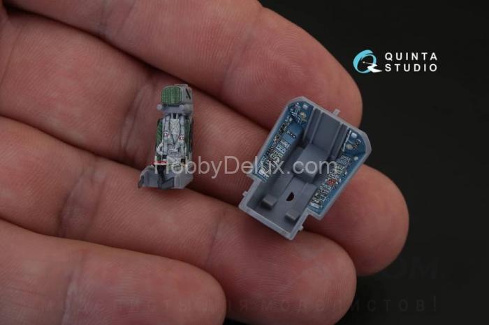 3D Декаль интерьера кабины Су-27СМ для модели Звезда QD72011