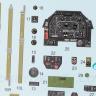 3D Декаль интерьера кабины P-51D ранний для модели Tamiya QD32005