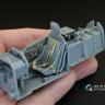 3D Декаль интерьера кабины P-51D ранний для модели Tamiya QD32005