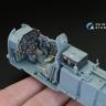 3D Декаль интерьера кабины P-51D ранний для модели Tamiya QD32005