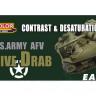 Набор красок Life Color - EASY3 CONTRAST AND DESATURATION SET US Army Olive Drab MS03