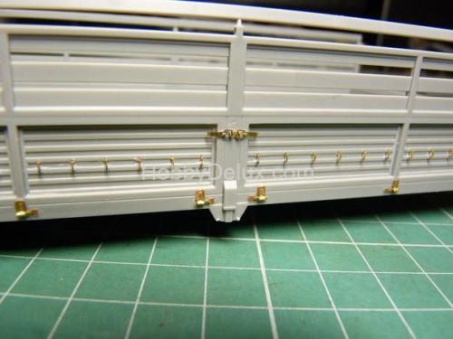 Набор фототравления для КАМАЗа от ICM (Петли бортов)