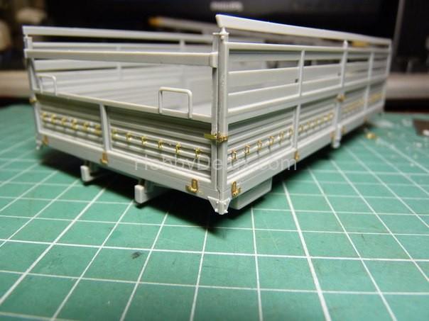 Набор фототравления для КАМАЗа от ICM (Петли бортов) МД0352181