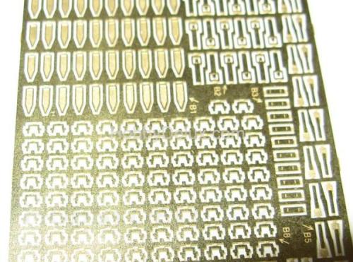 Набор фототравления для КАМАЗа от ICM (Петли бортов)