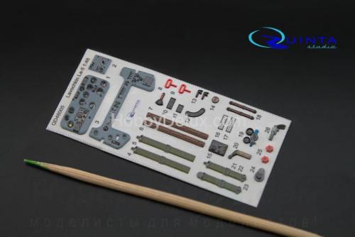 3D Декаль интерьера кабины Ла-5 (для модели Звезда 4801)