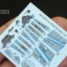 3D Декаль интерьера кабины Су-27УБ для модели Звезда QD72020