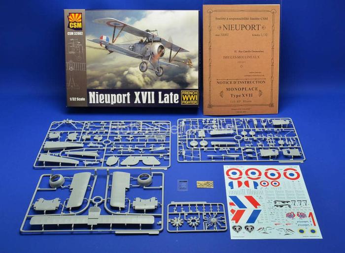 Сборная модель NIeuport XVII Late version CSM32002