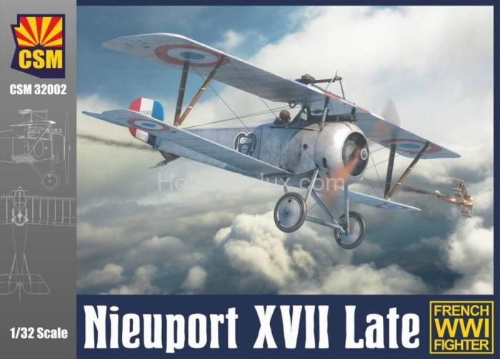 Сборная модель NIeuport XVII Late version CSM32002