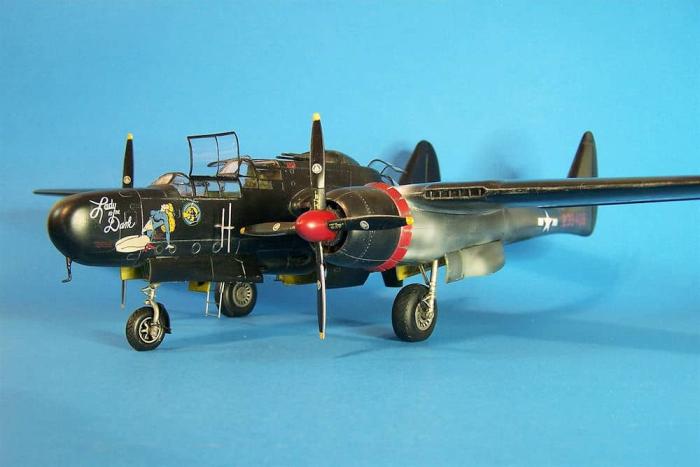 Great Wall Hobby L4810 1:48 Самолет P-61B Black Widow 