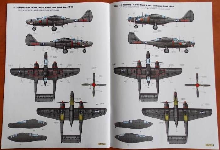 Great Wall Hobby L4810 1:48 Самолет P-61B Black Widow 