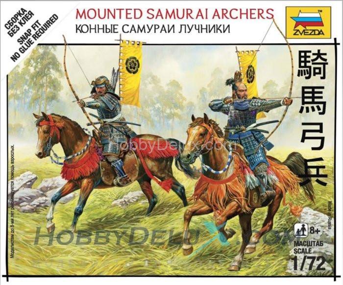 Конные самураи-лучники ZV6416