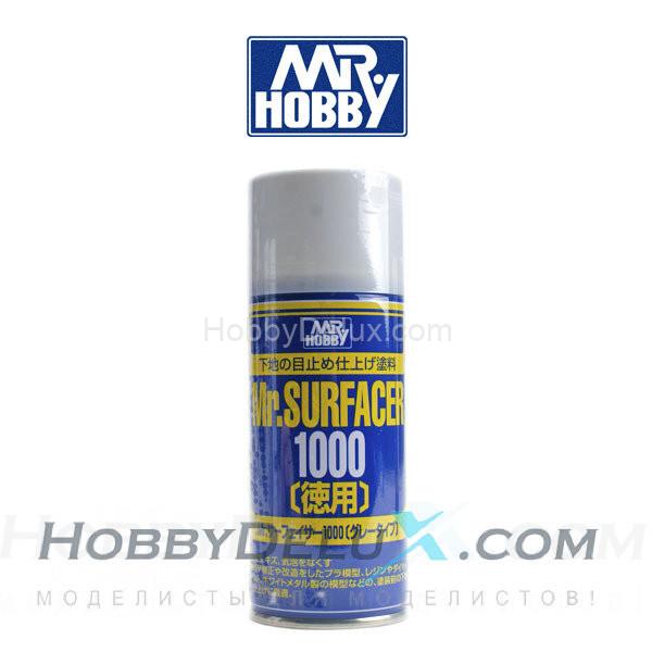 Грунтовка в баллончиках Mr.SURFACER 1000 DELUXE 170 мл. B-519
