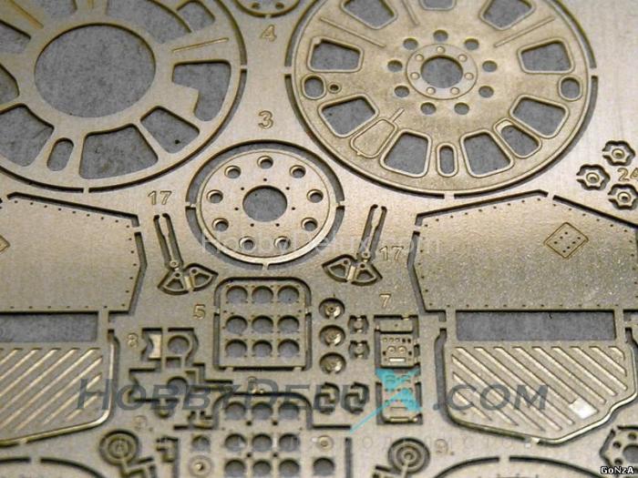 Набор для деталировки сборной модели И-153 GON72120