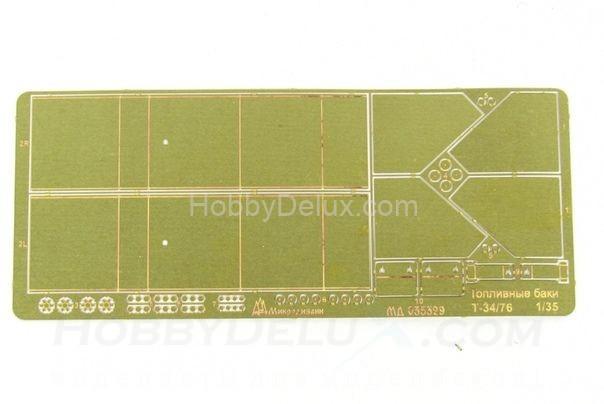 Набор фототравления для Т-34/76 баки кормовые ранние МД035329