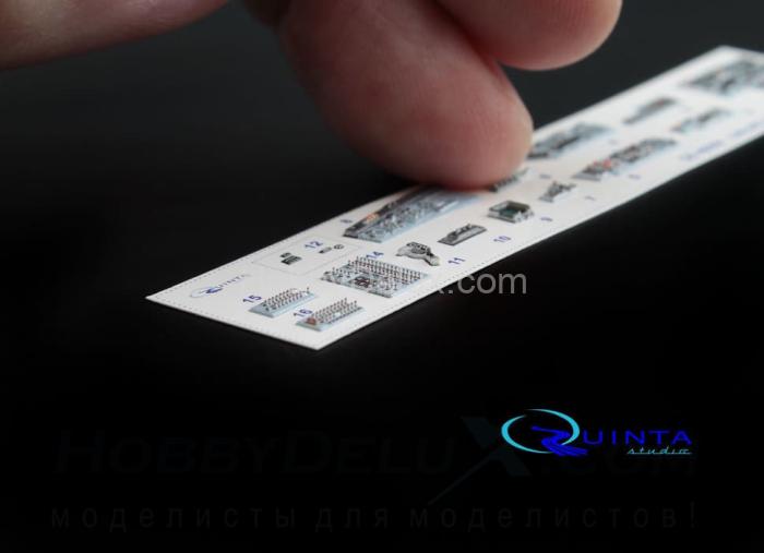 3D Декаль интерьера кабины МиГ-29 (9-12)  (для модели GWH) QD48008