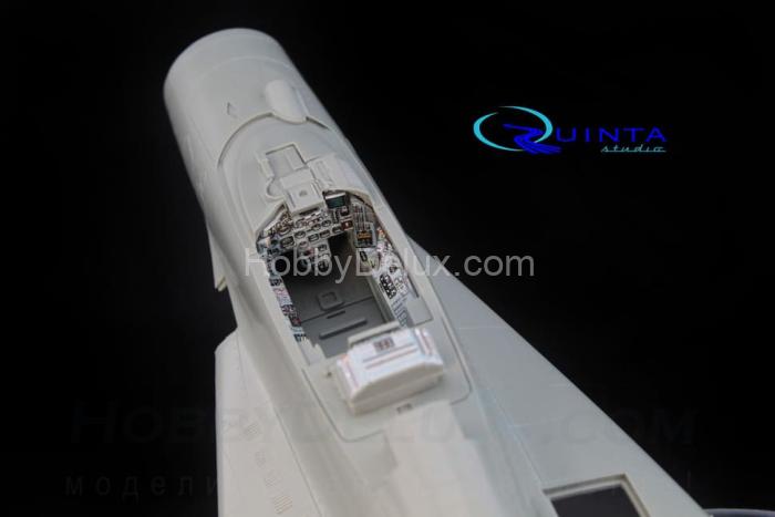 3D Декаль интерьера кабины МиГ-29 (9-12)  (для модели GWH) QD48008