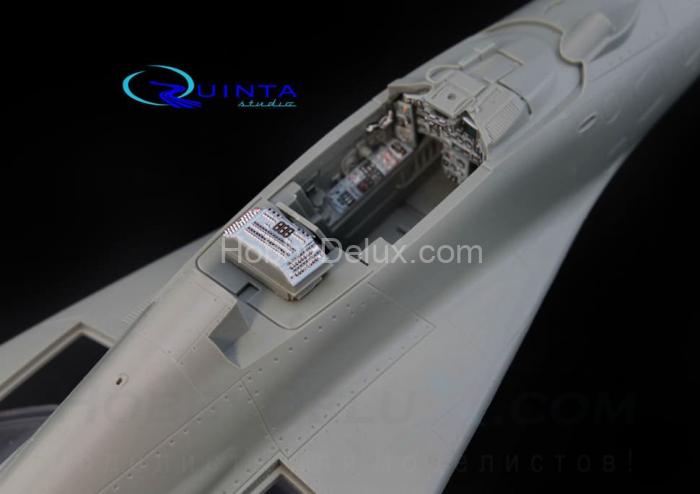 3D Декаль интерьера кабины МиГ-29 (9-12)  (для модели GWH) QD48008