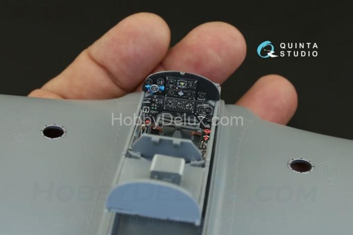 3D Декаль интерьера кабины Як-3 для модели Special Hobby QD32007