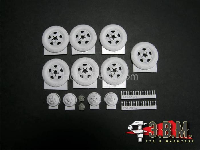 ГАЗ-АА колеса "Резинообъединение" 1/35 RS35016