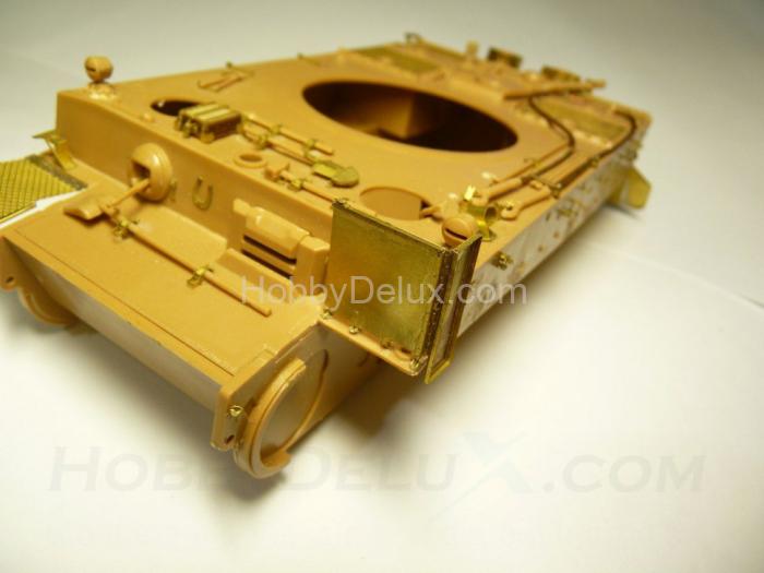 Набор фототравления для Sd.Kfz.181 Tiger. Юбки и брызговики стандарт МД035247