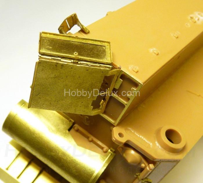 Набор фототравления для Sd.Kfz.181 Tiger. Юбки и брызговики стандарт МД035247