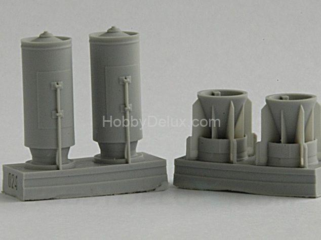 РБК-500 ШОАБ-05 разовая бомбовая кассета снаряженная шариковыми осколочными авиабомбами (в комплекте две кассеты). AMC48024